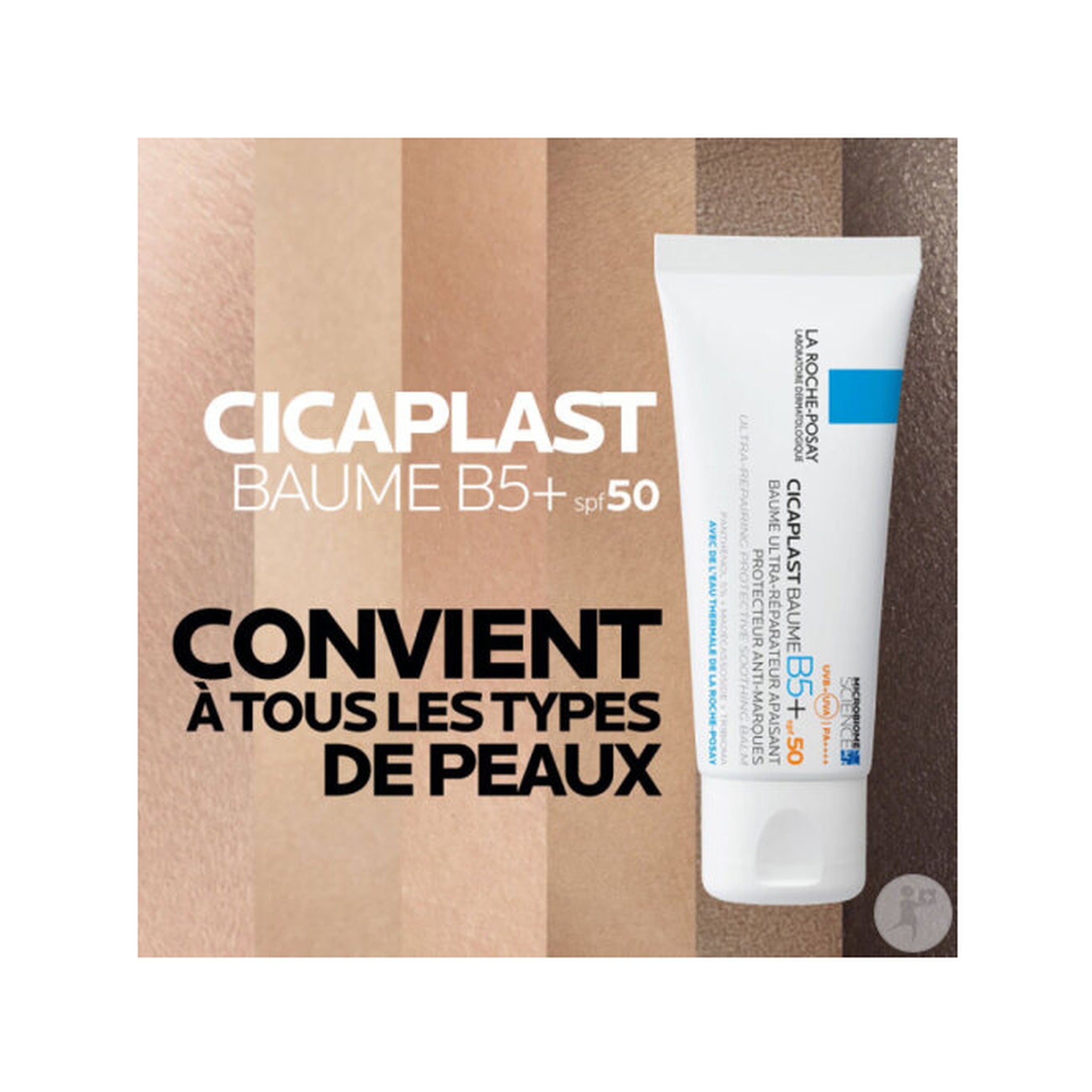 La Roche-Posay Cicaplast Baume B5+ Ultra-Réparateur Apaisant IP50 Tous Types De Peaux Tube 40ml