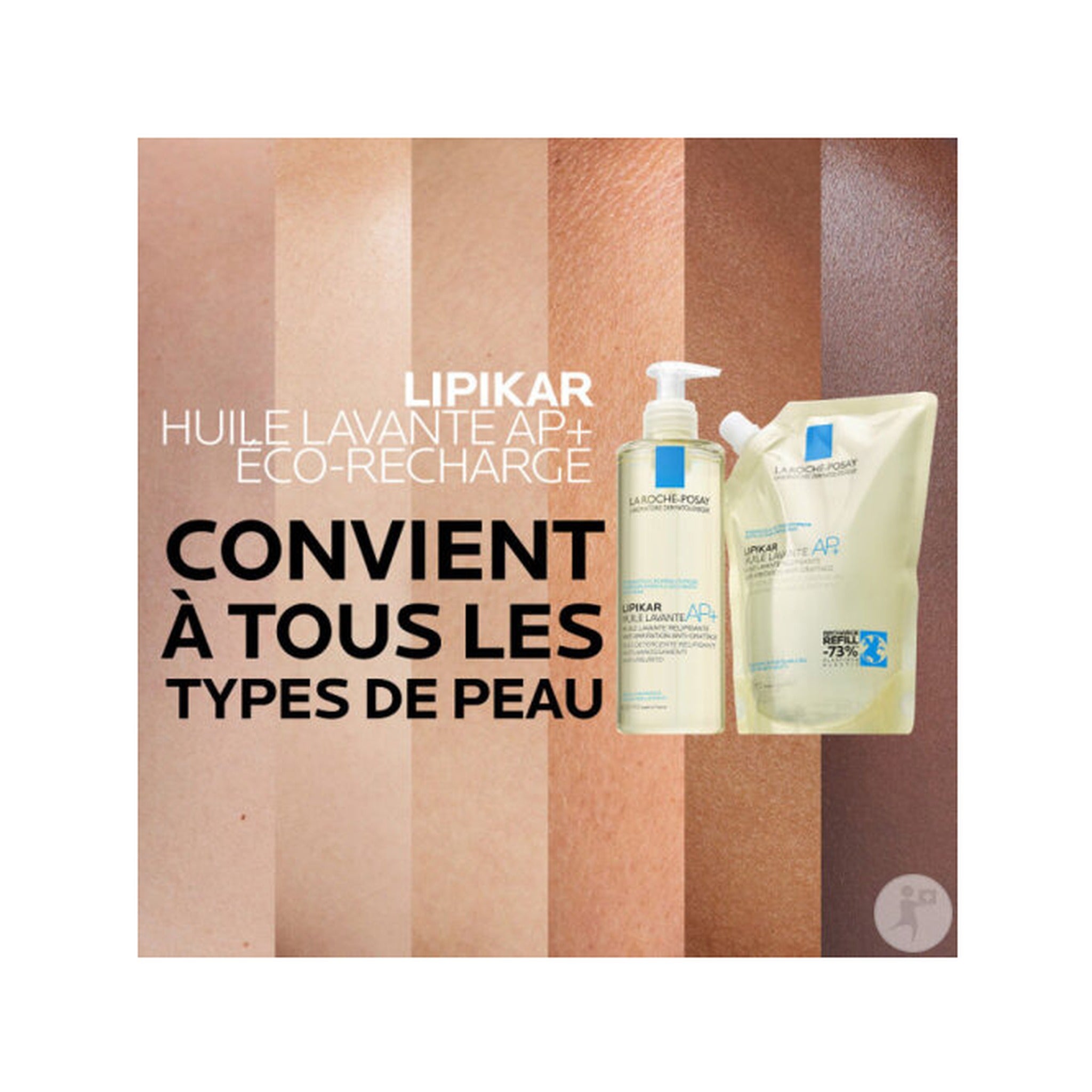 La Roche-Posay Lipikar Huile AP+ Recharge 400ml