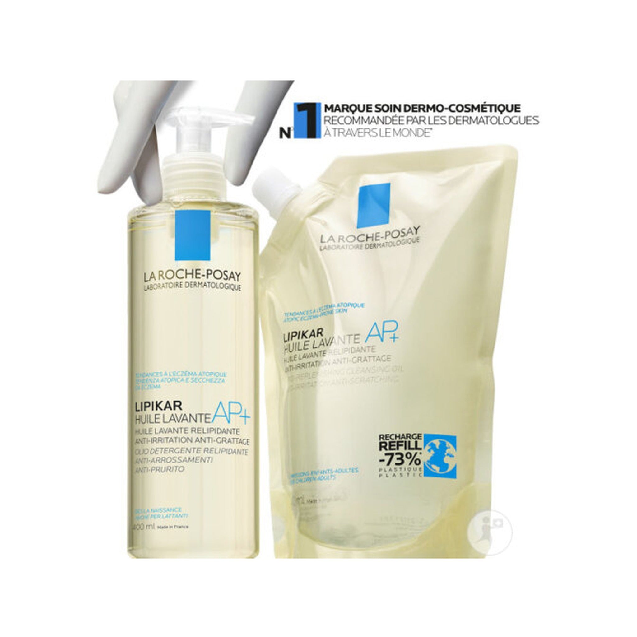 La Roche-Posay Lipikar Huile AP+ Recharge 400ml