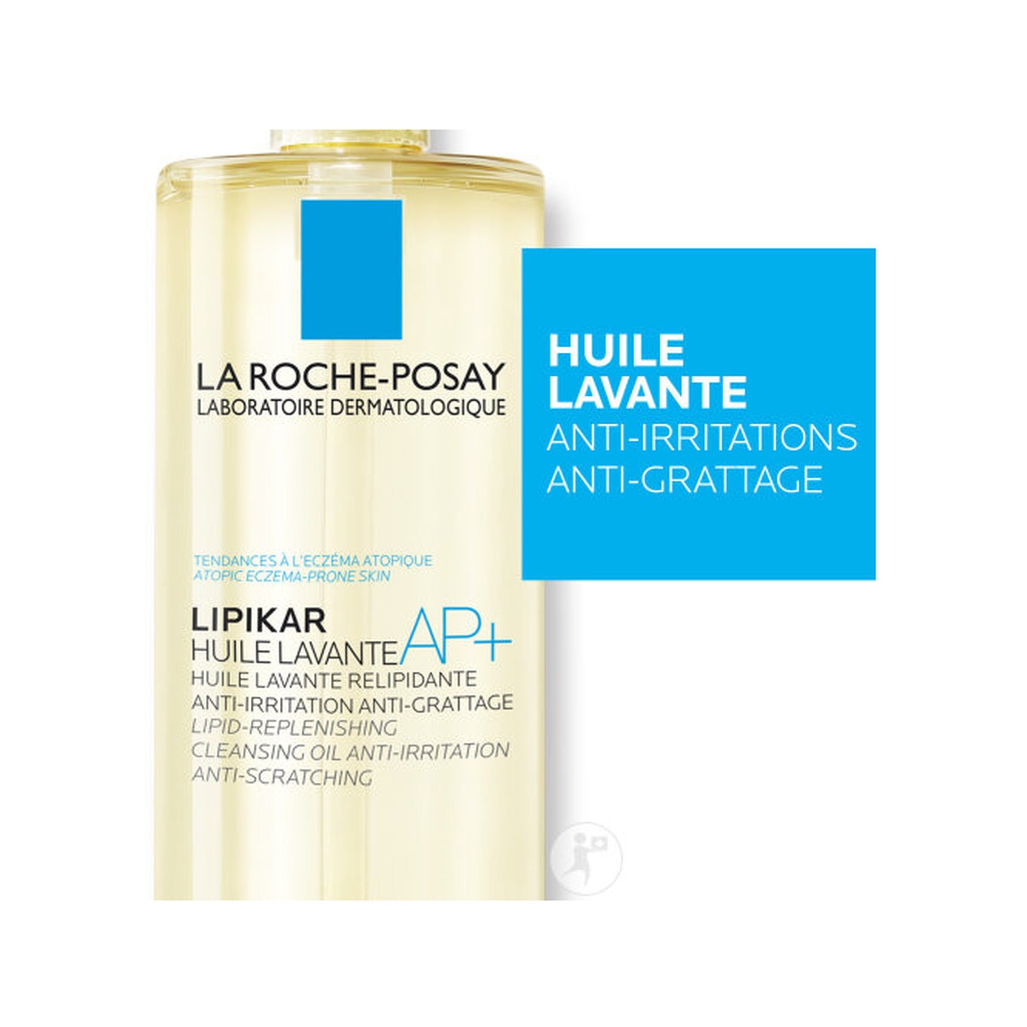 La Roche-Posay Lipikar Huile Lavante AP+ Peau À Tendance Atopique Flacon Pompe 750ml