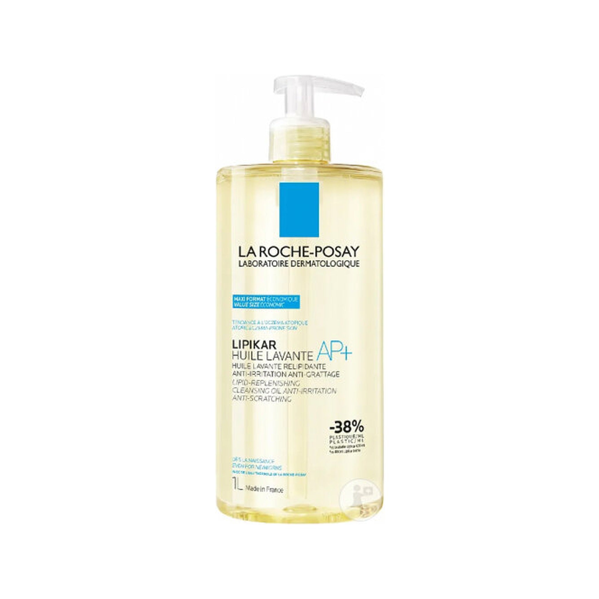 La Roche-Posay Lipikar Huile Lavante AP+ Relipidante Anti-Grattage Flacon 1l