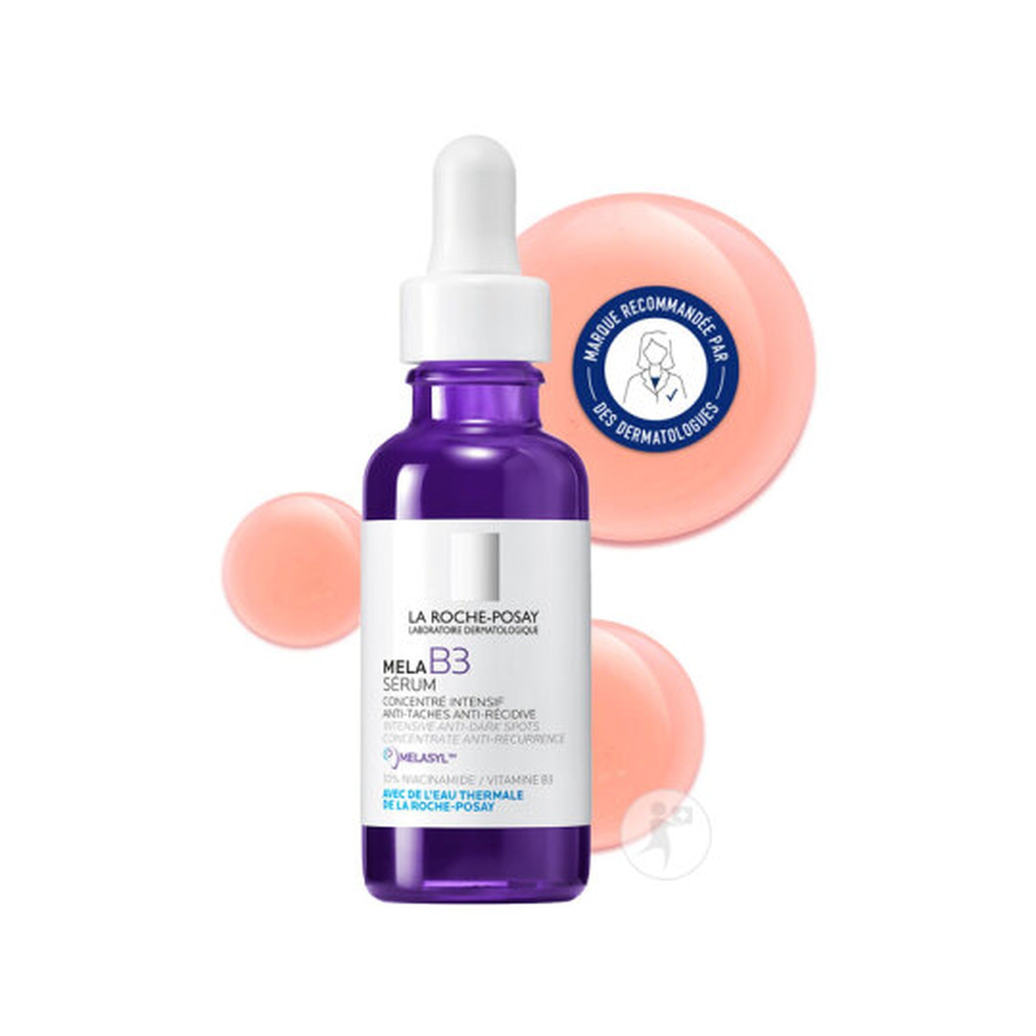 La Roche-Posay Mela B3 Sérum Concentré Intensif Anti-Taches Anti-Récidive Flacon Compte-Gouttes 30ml