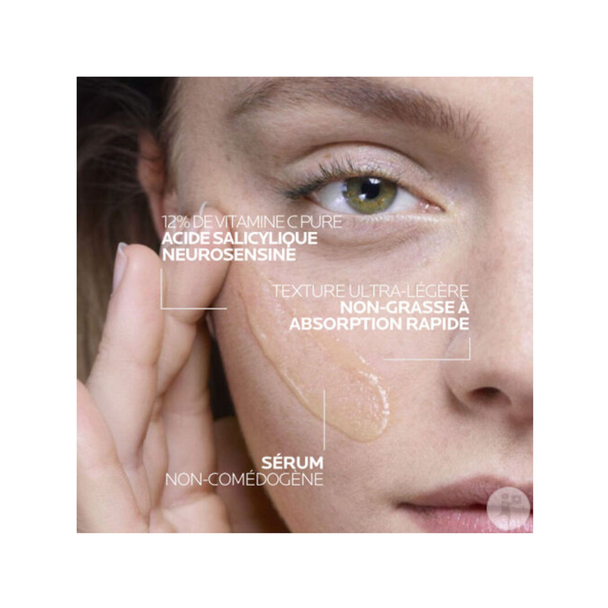 La Roche-Posay Pure Vitamine C12 Sérum Concentré Rénovateur Éclat Anti-Rides Anti-Oxydant 30ml