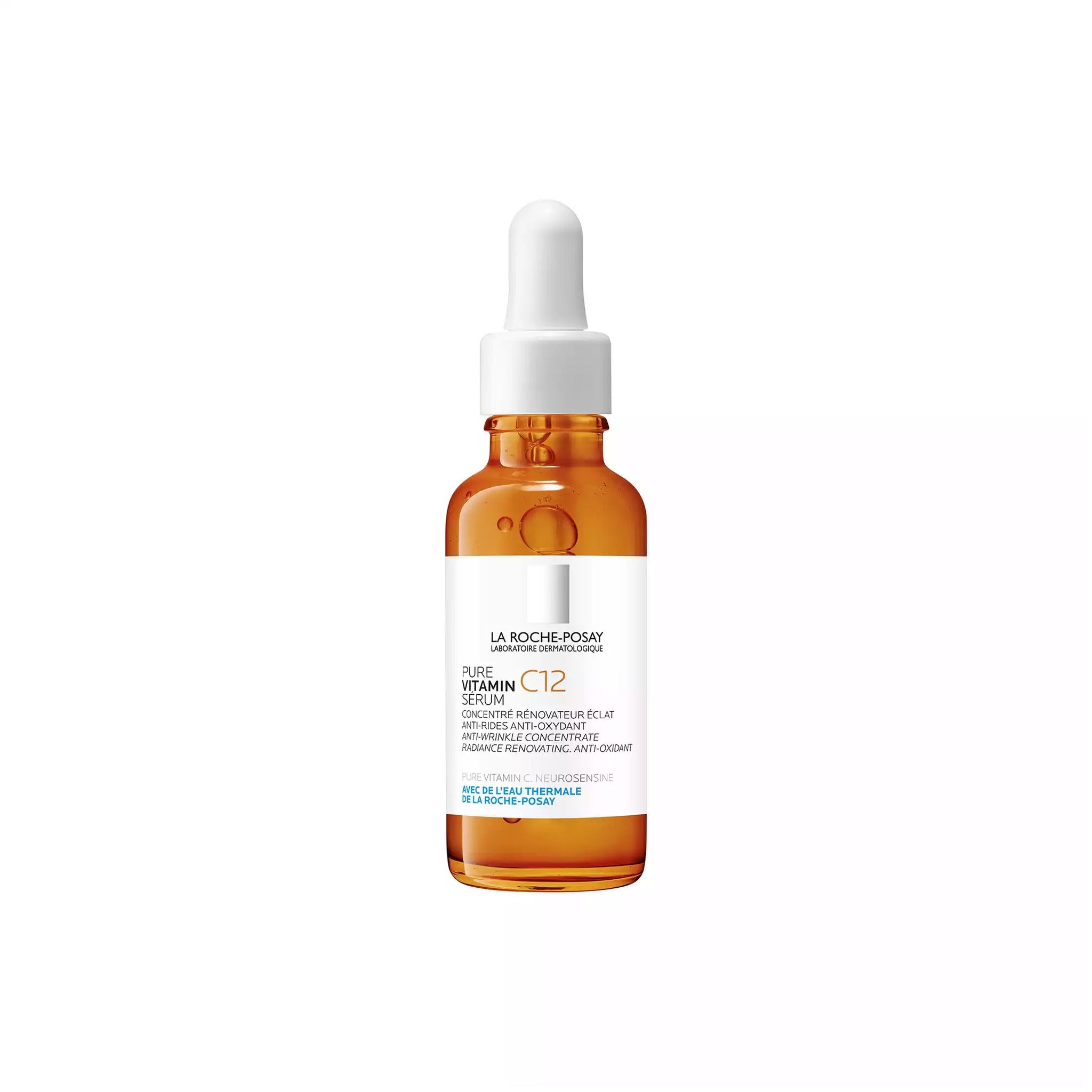 La Roche-Posay Pure Vitamine C12 Sérum Concentré Rénovateur Éclat Anti-Rides Anti-Oxydant 30ml