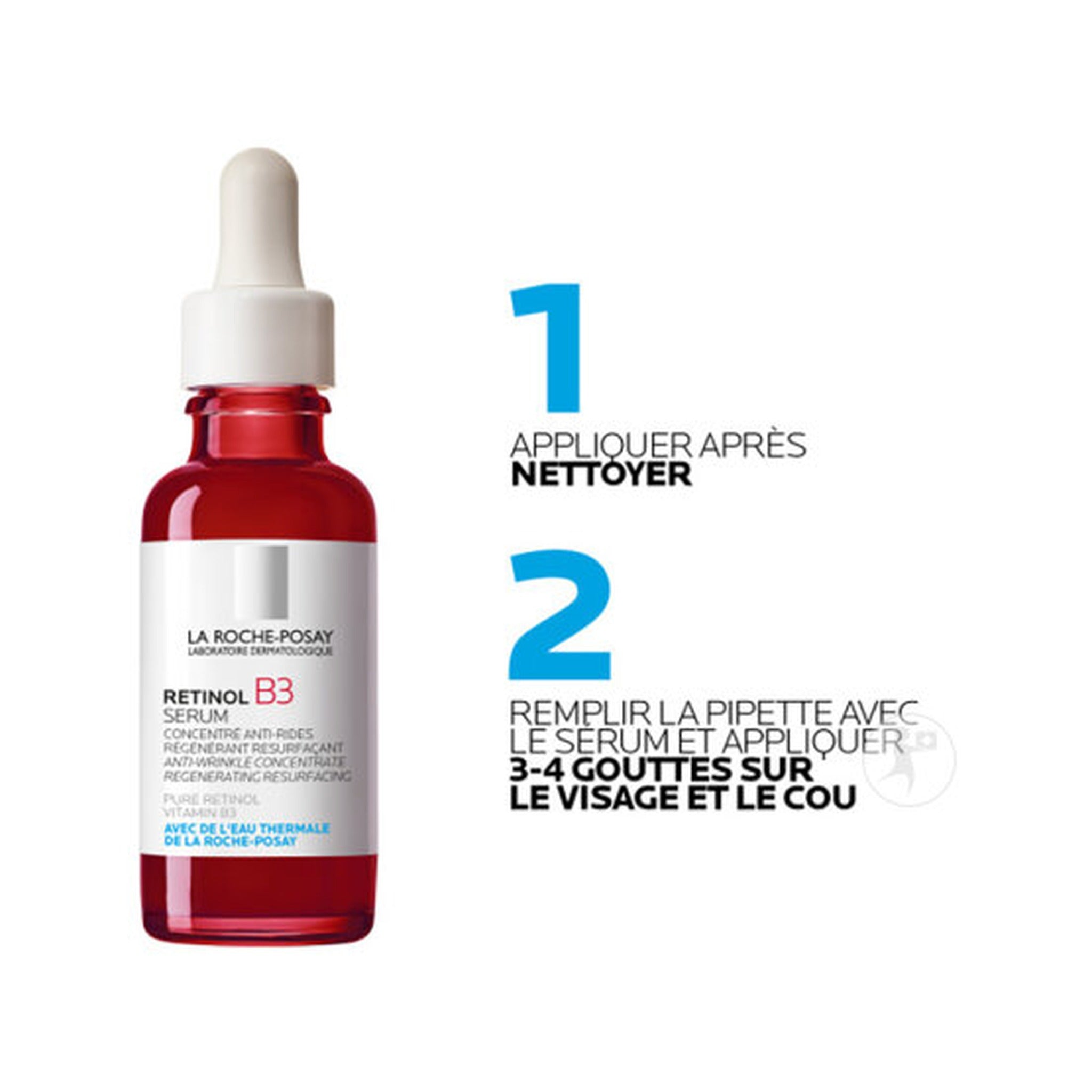 La Roche-Posay Rétinol B3 Sérum Flacon Compte-Gouttes 30ml