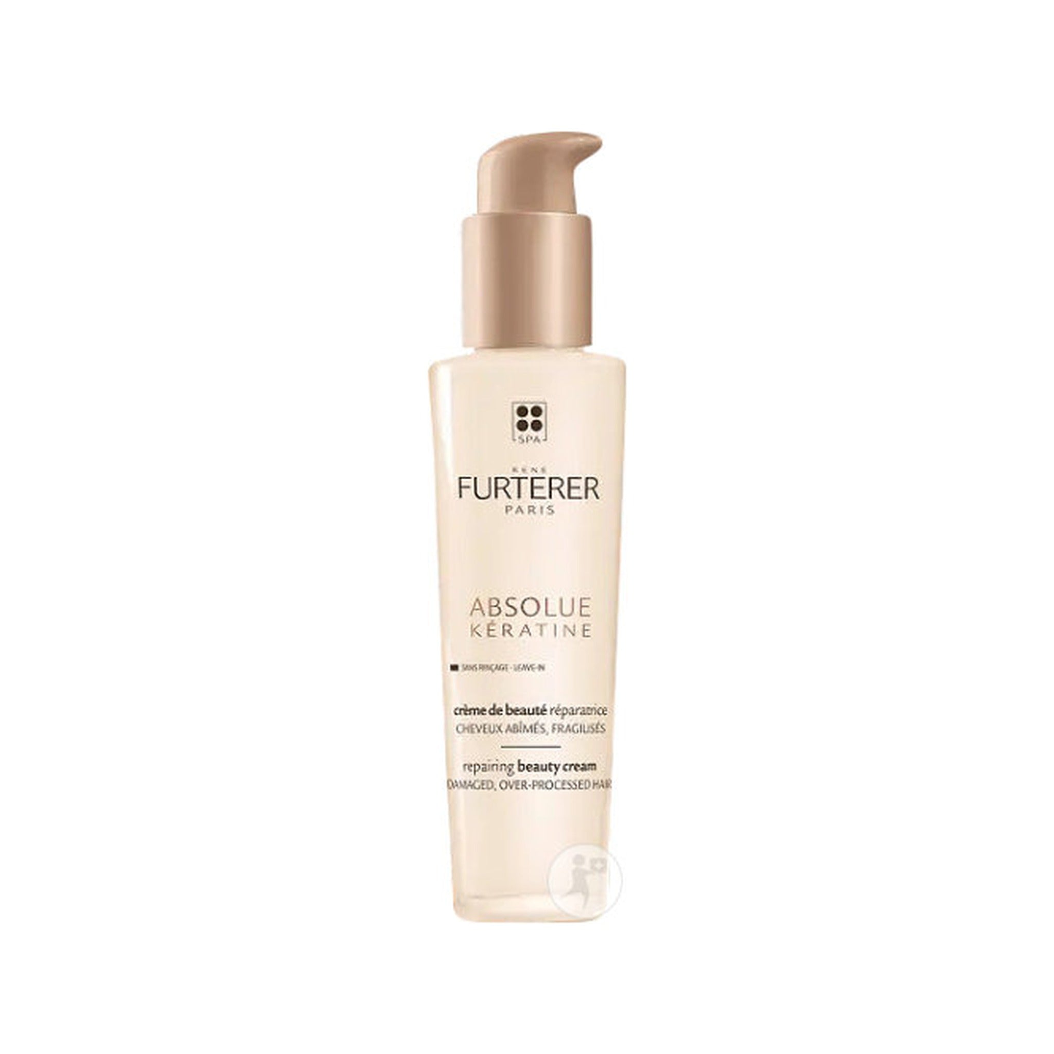 René Furterer Absolue Kératine Crème Beauté Réparatrice Cheveux Abîmés Fragilisés Sans Rinçage 100ml