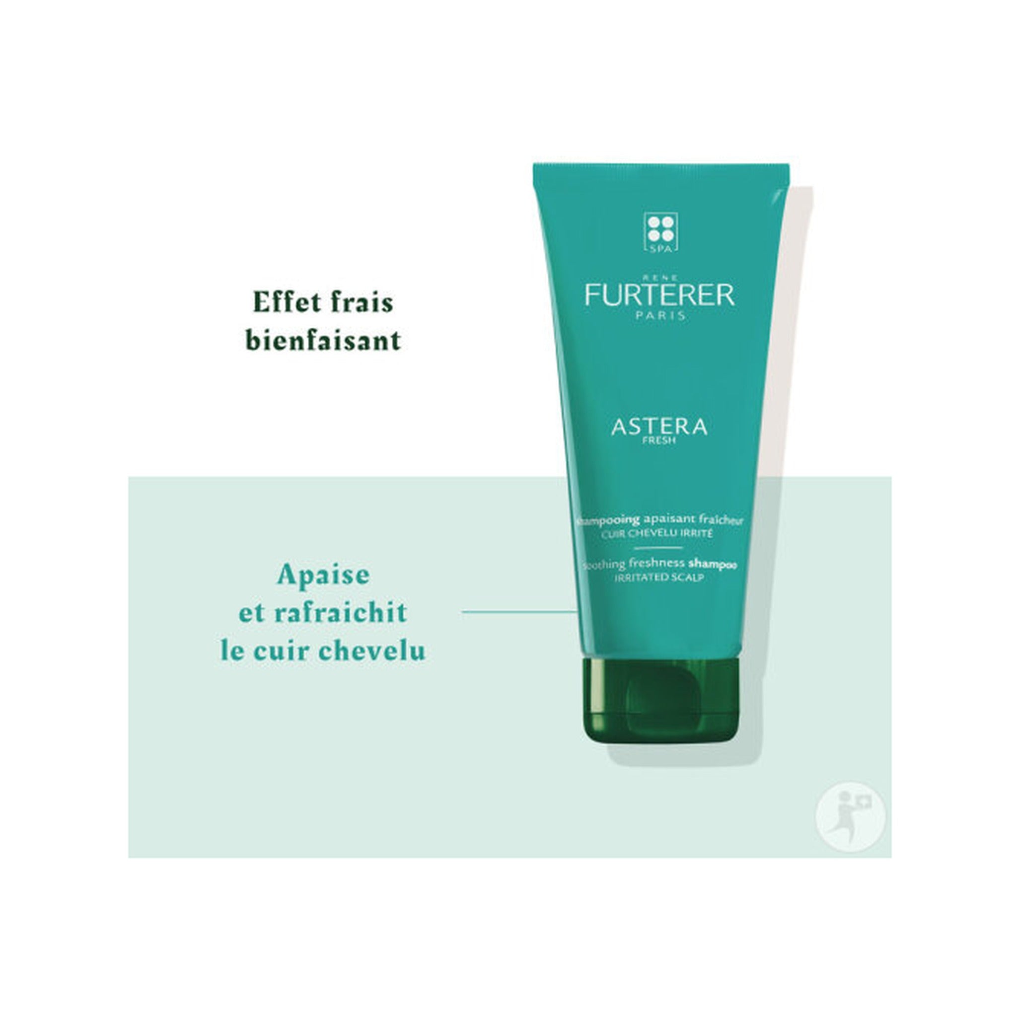 René Furterer Astera Fresh Shampoing Apaisant Fraîcheur Cuir Chevelu Irrité 200ml
