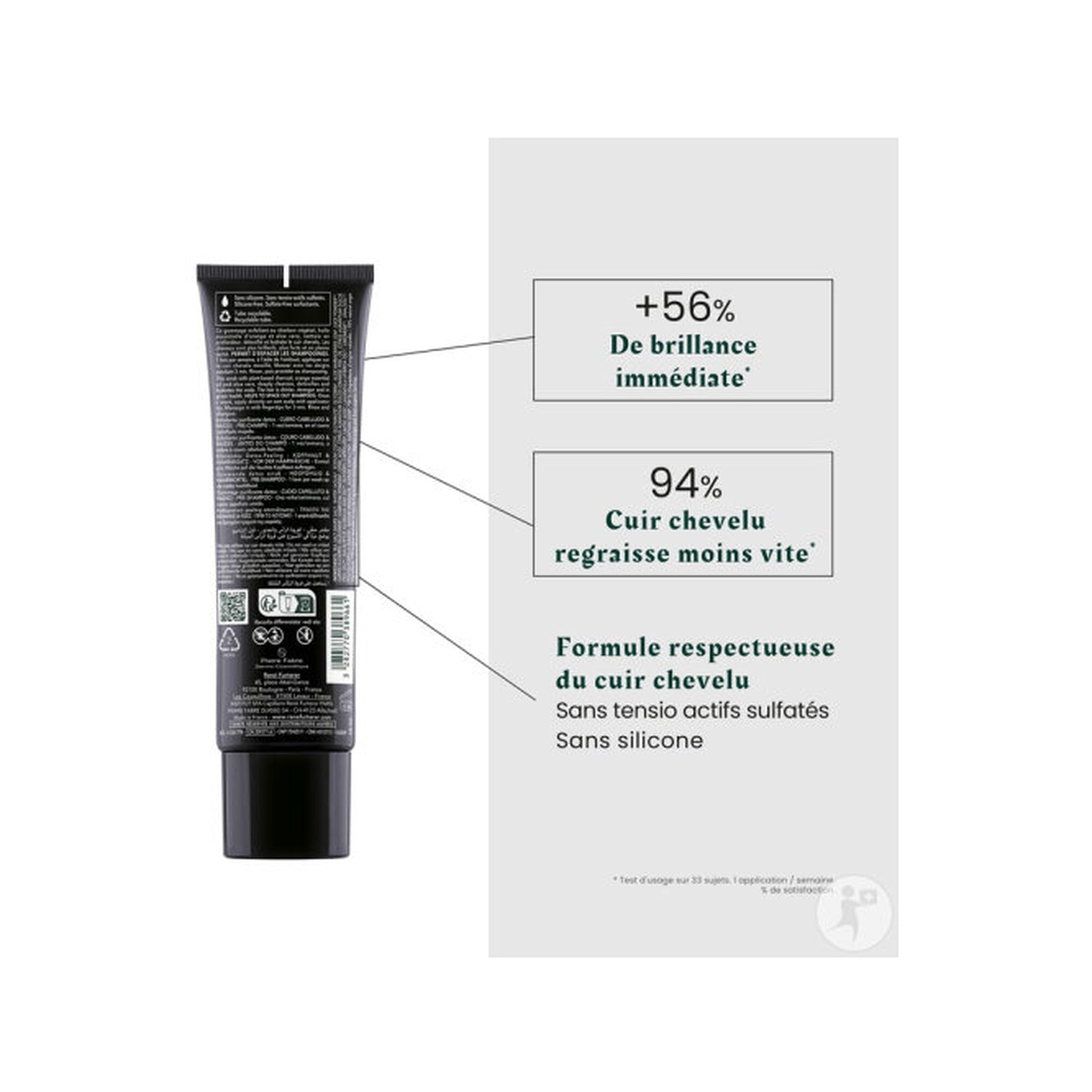 René Furterer Head Spa Scrub Gommage Purifiant Détox Cuir Chevelu & Racines 150ml