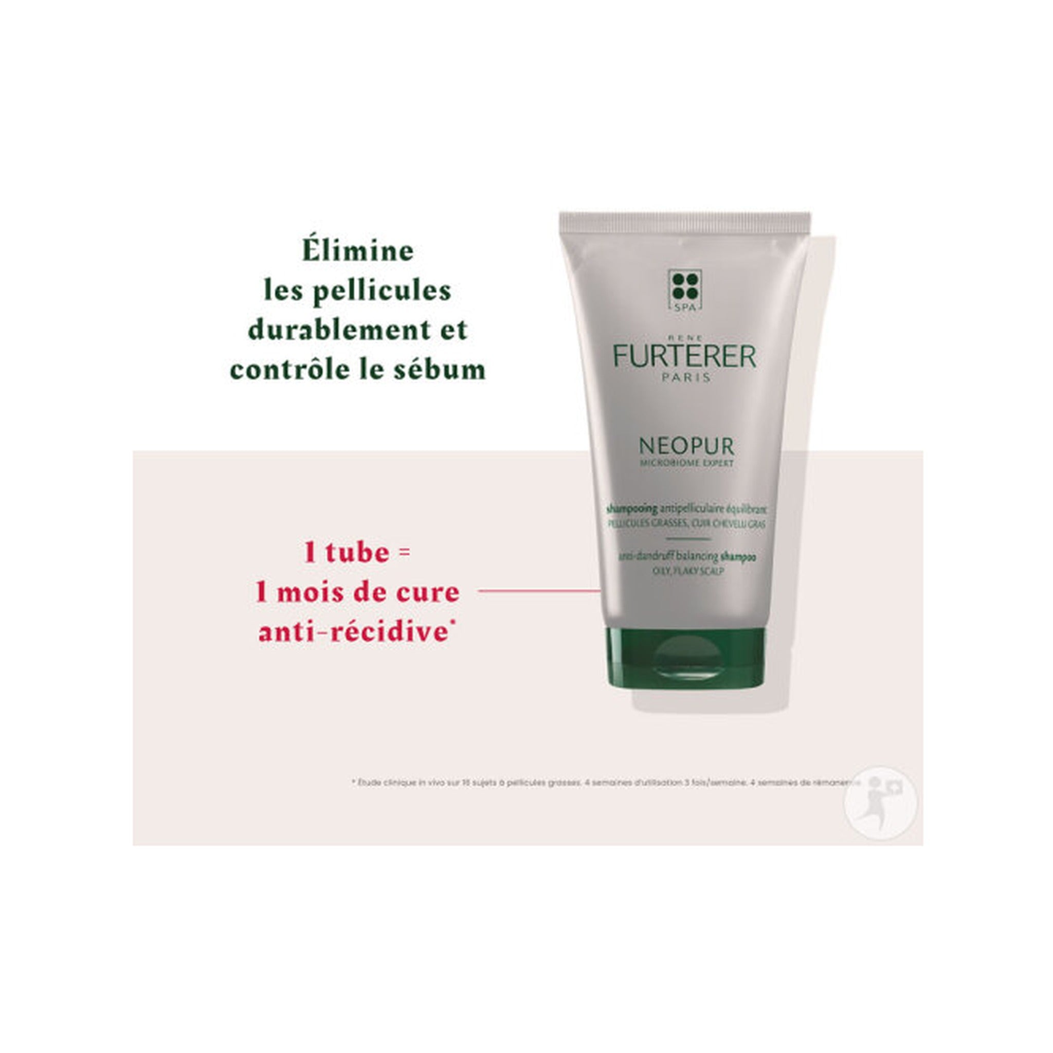 René Furterer Neopur Shampoing Antipelliculaire Équilibrant Pellicules Grasses 150ml