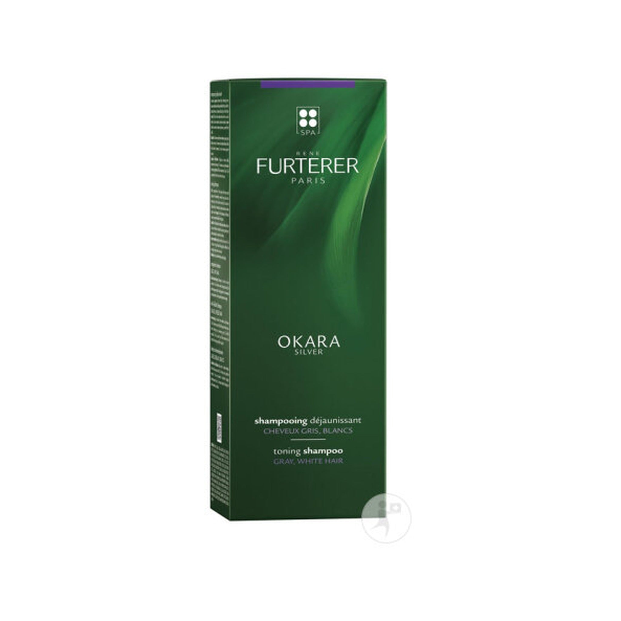 René Furterer Okara Silver Shampoing Déjaunissant Cheveux Gris Et Blancs 200ml