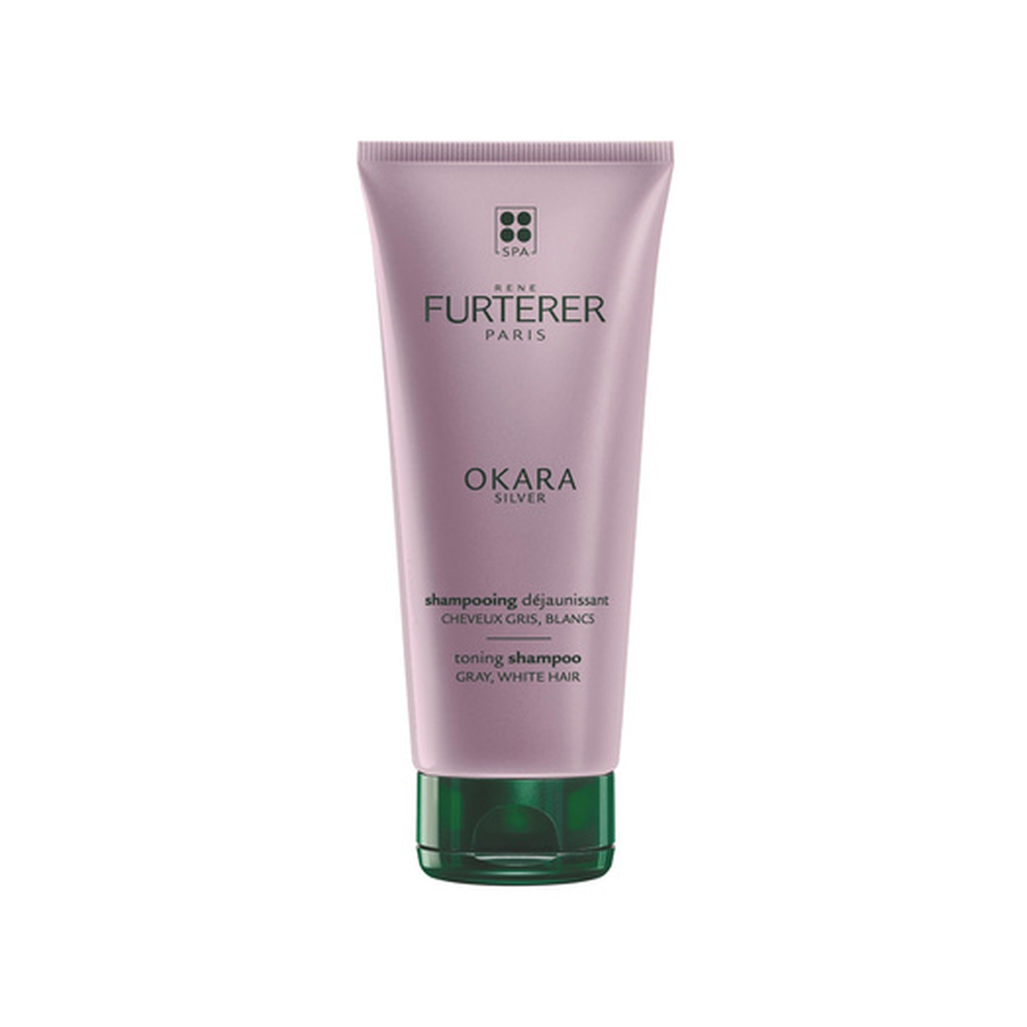 René Furterer Okara Silver Shampoing Déjaunissant Cheveux Gris Et Blancs 200ml