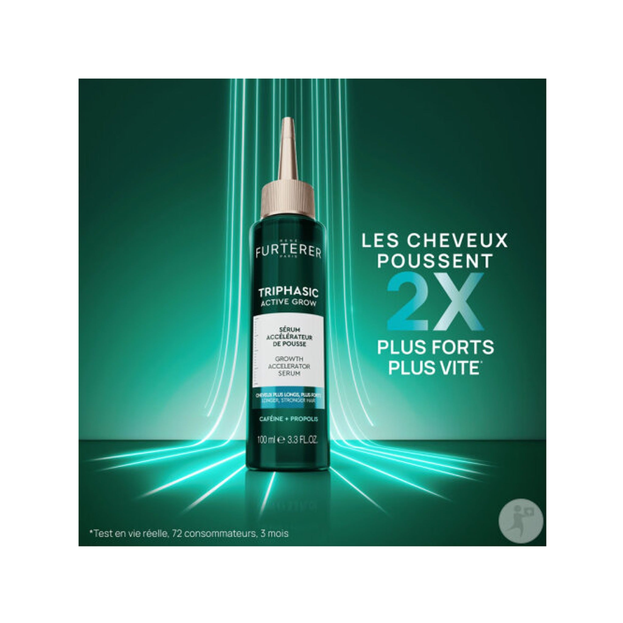 René Furterer Triphasic Activ Grow Sérum Accélérateur De Pousse 100ml