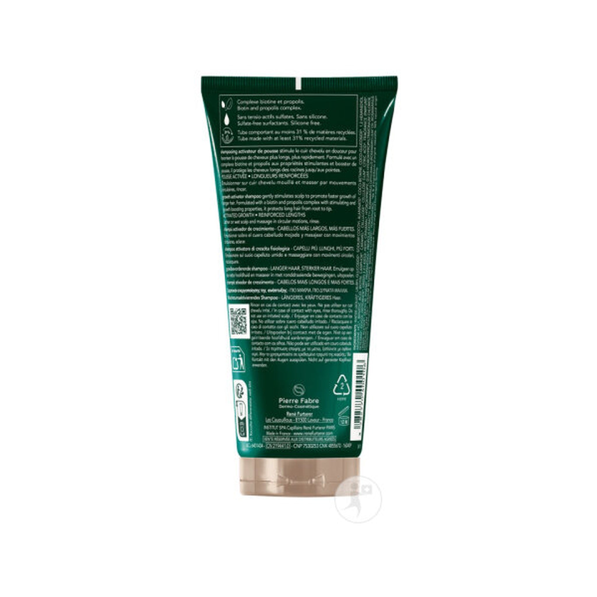 René Furterer Triphasic Activ Grow Shampoing Activateur De Pousse Tube 200ml