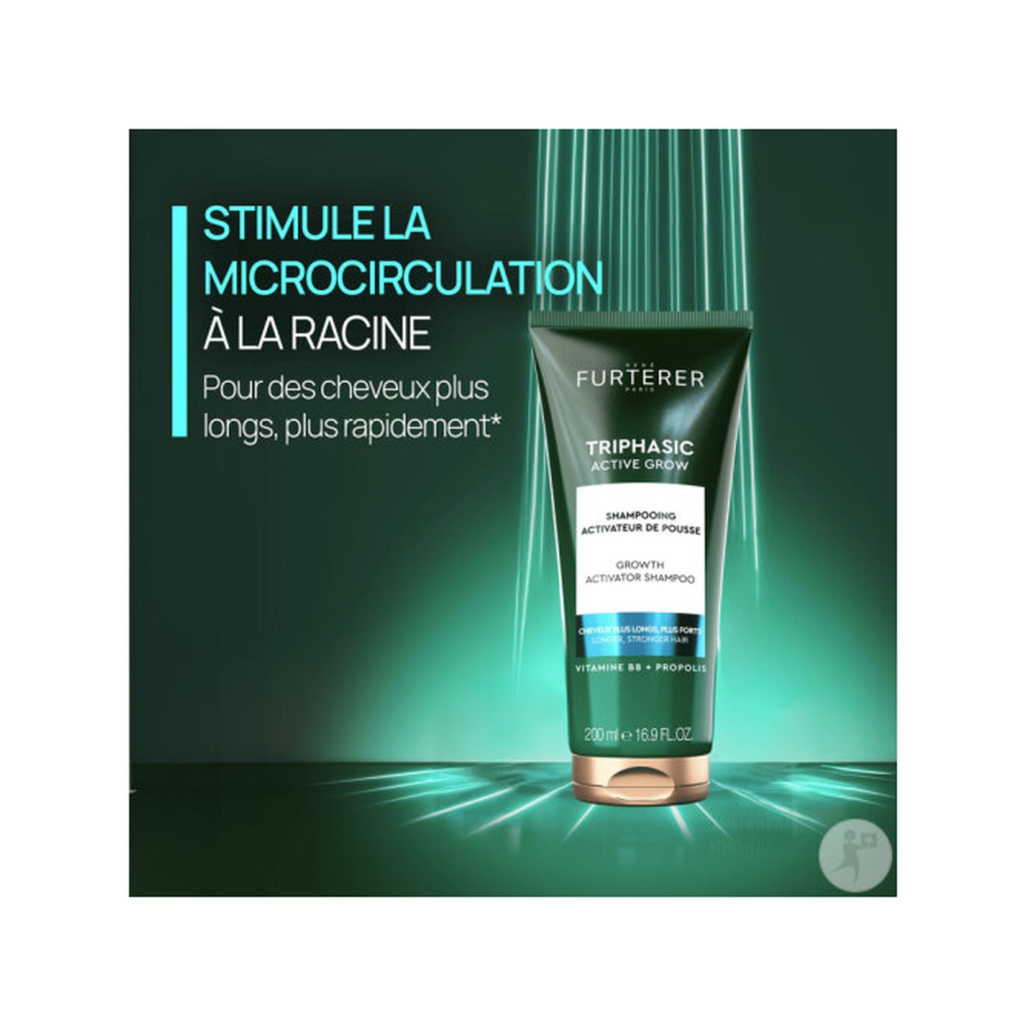 René Furterer Triphasic Activ Grow Shampoing Activateur De Pousse Tube 200ml