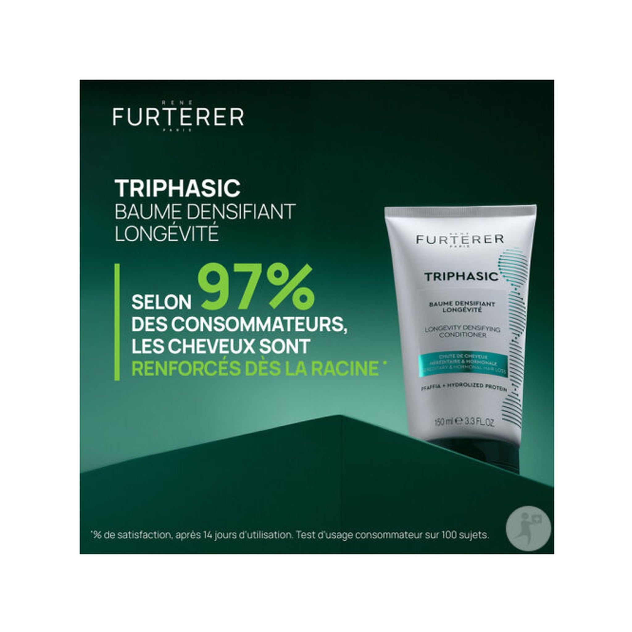 René Furterer Triphasic Baume Démêlant Antichute Chute De Cheveux 150ml