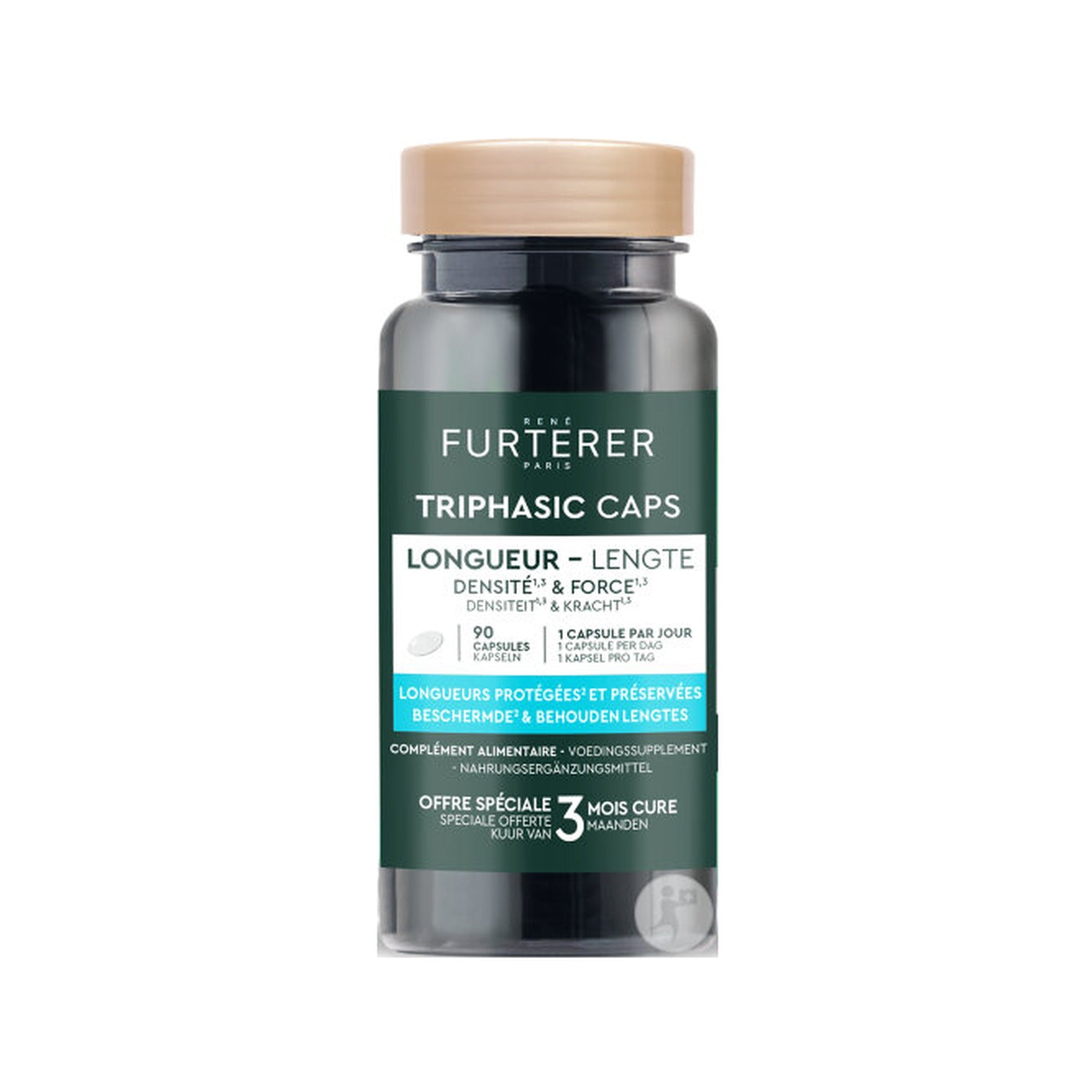 René Furterer Triphasic Caps Longueur Densité & Force 90 Capsules