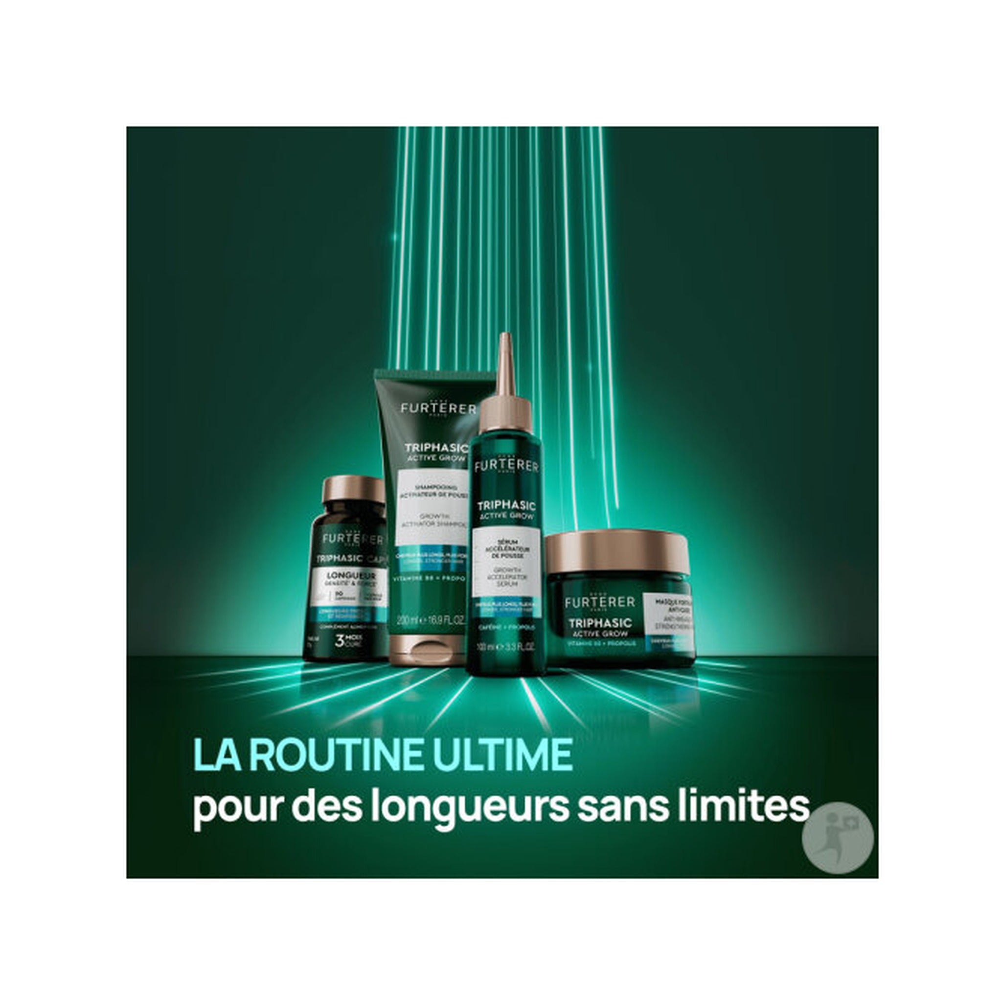 René Furterer Triphasic Caps Longueur Densité & Force 90 Capsules