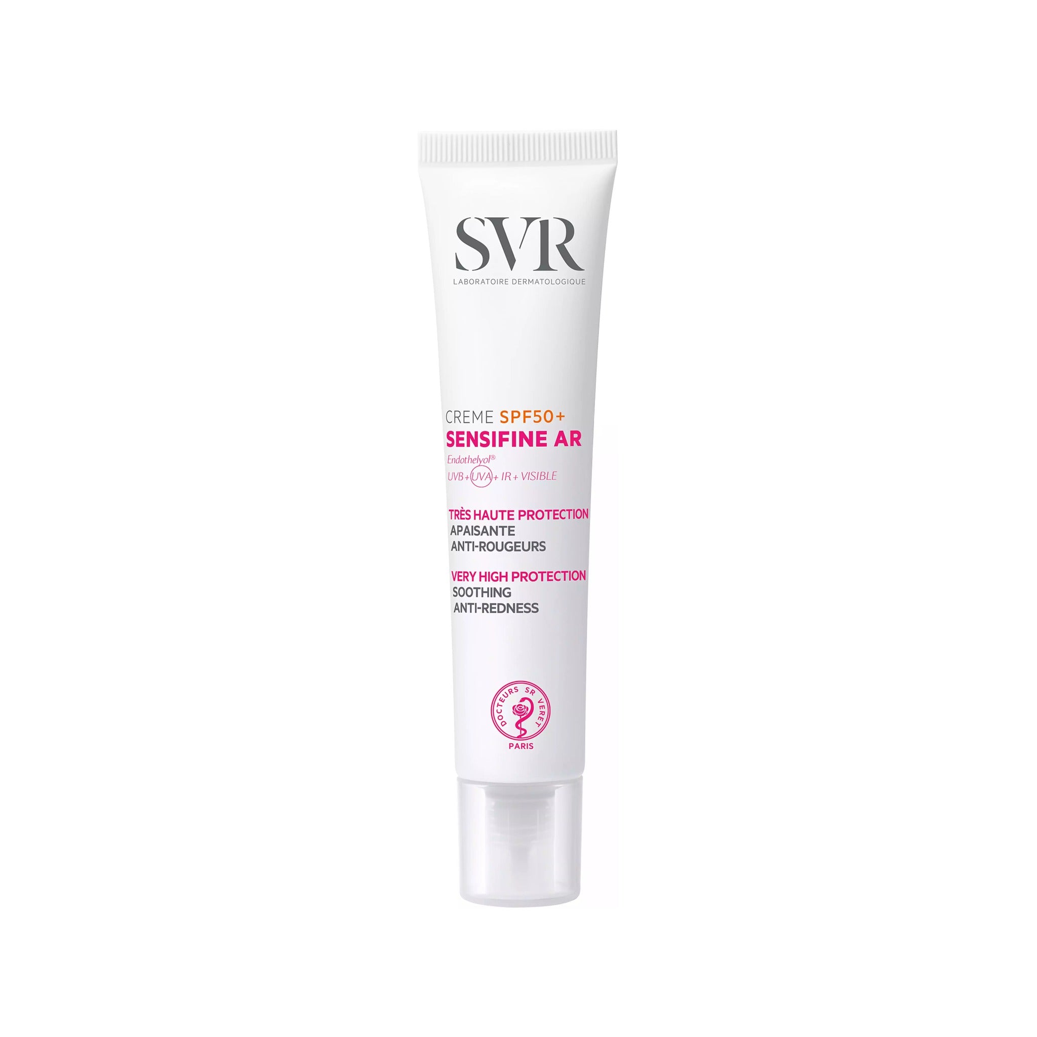 SVR Sensifine AR Crème IP50+ Peaux Sensibles À Tendance Couperosique Tube 40ml