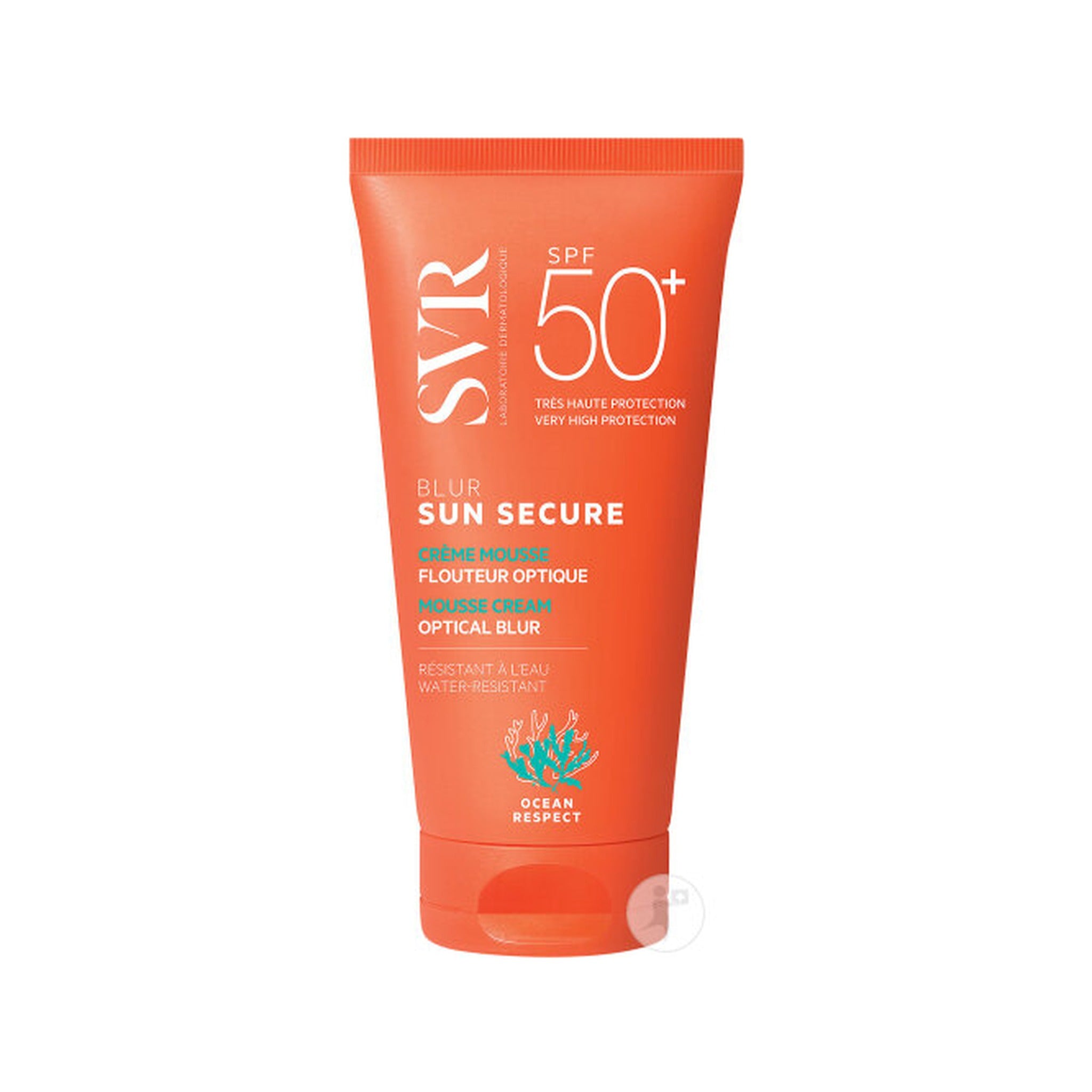 SVR Sun Secure Creme Mousse Flouteur Optique IP50+ Tube 50ml