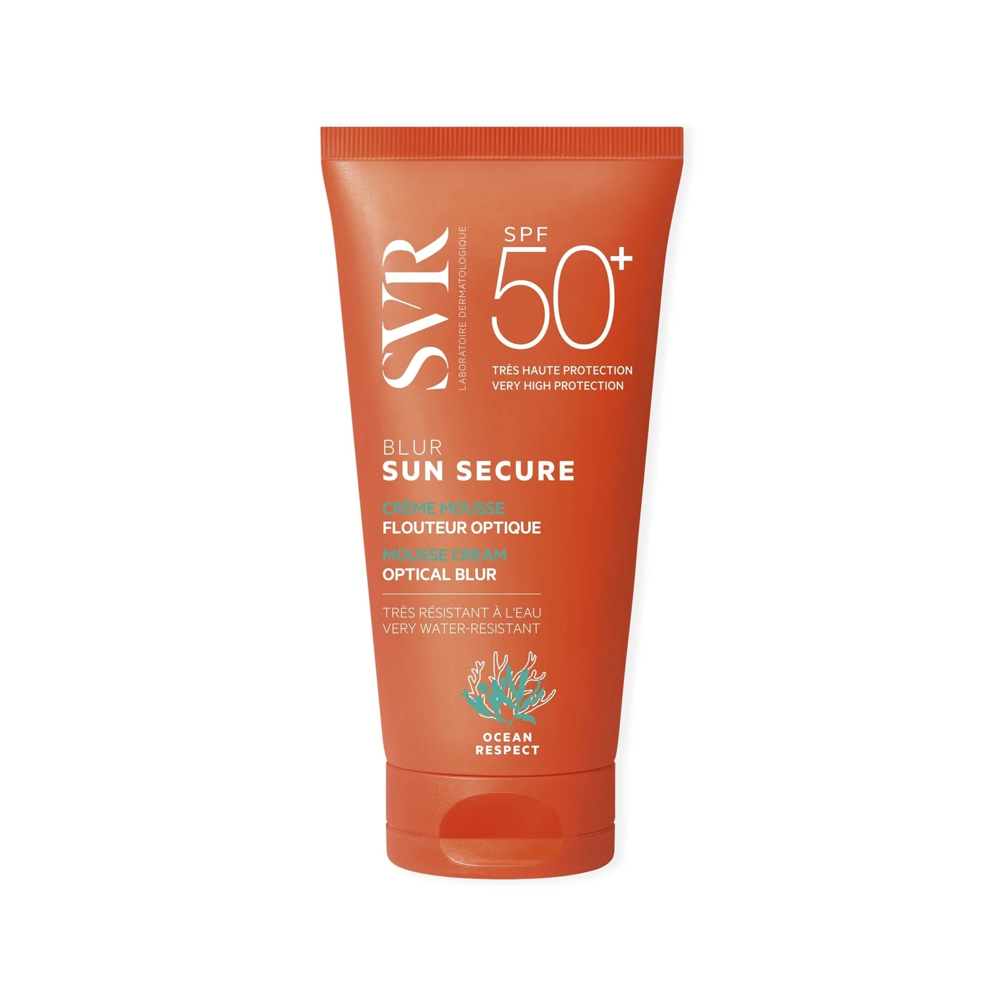 SVR Sun Secure Creme Mousse Flouteur Optique IP50+ Tube 50ml
