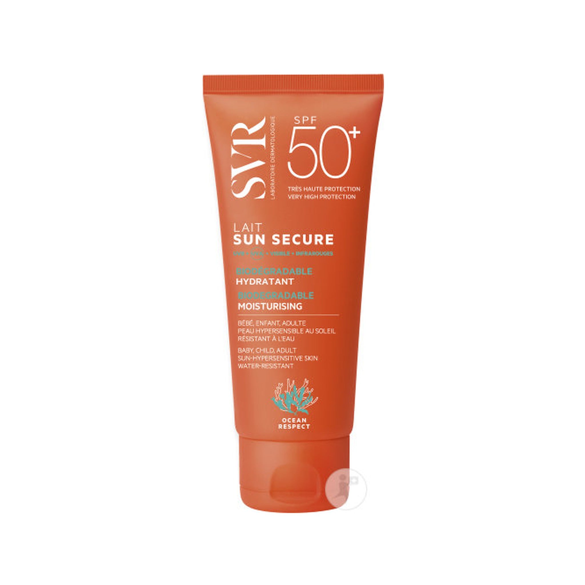 SVR Sun Secure Lait IP50+ Corps Tube 100ml