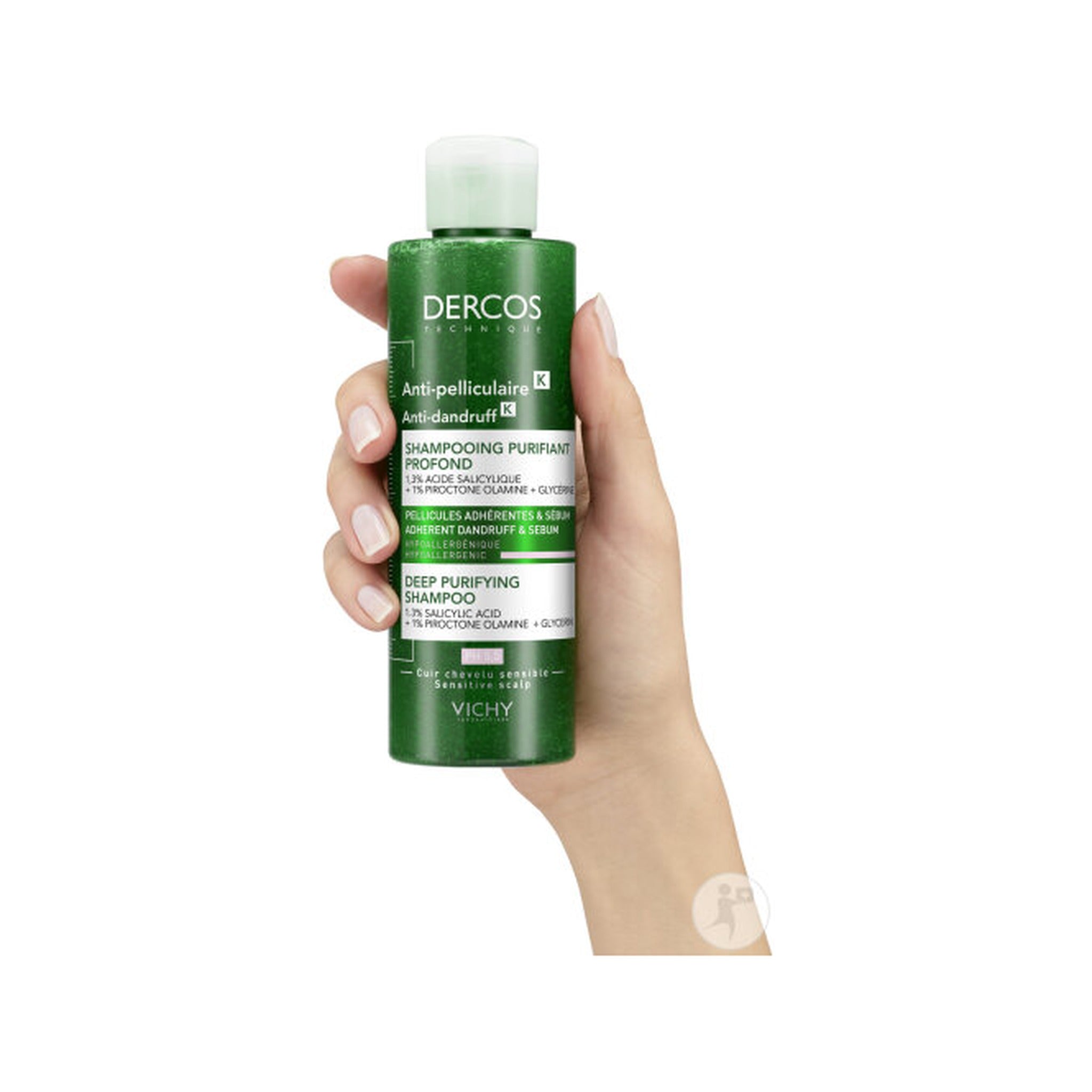 Vichy Dercos Anti-Pelliculaire Shampoing Purifiant Profond Flacon 250ml