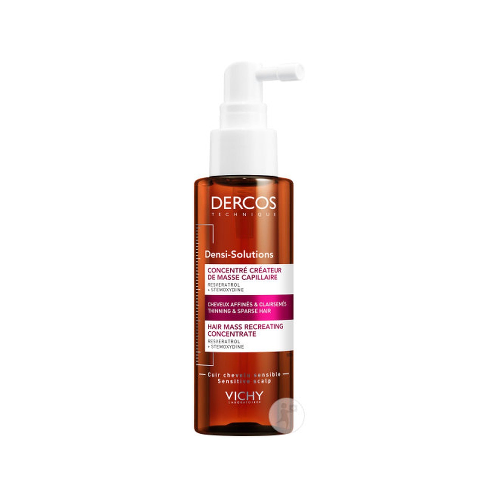 Vichy Dercos Densi-Solutions Concentré Créateur De Masse Capillaire Cheveux Affinés-Affaiblis 100ml