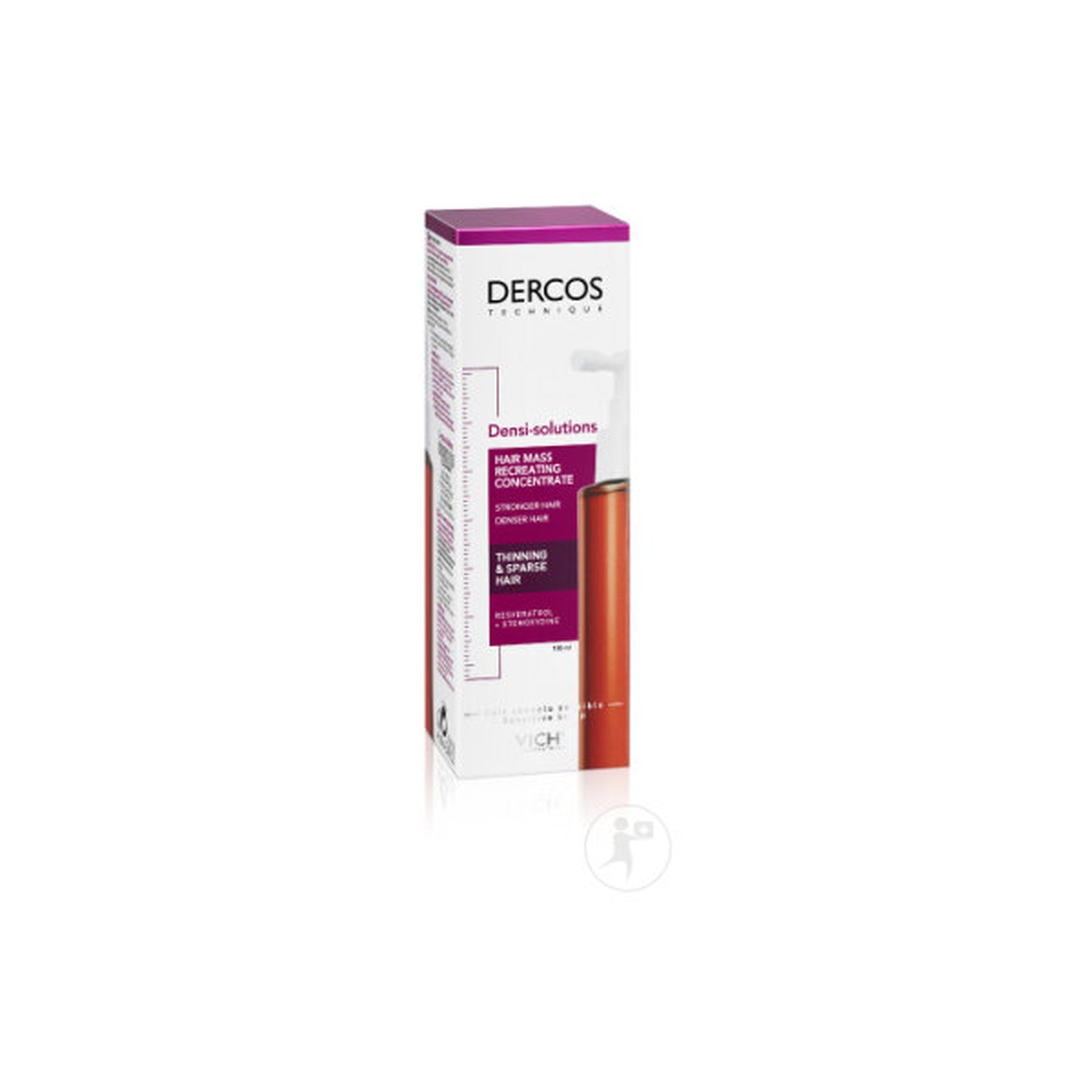 Vichy Dercos Densi-Solutions Concentré Créateur De Masse Capillaire Cheveux Affinés-Affaiblis 100ml