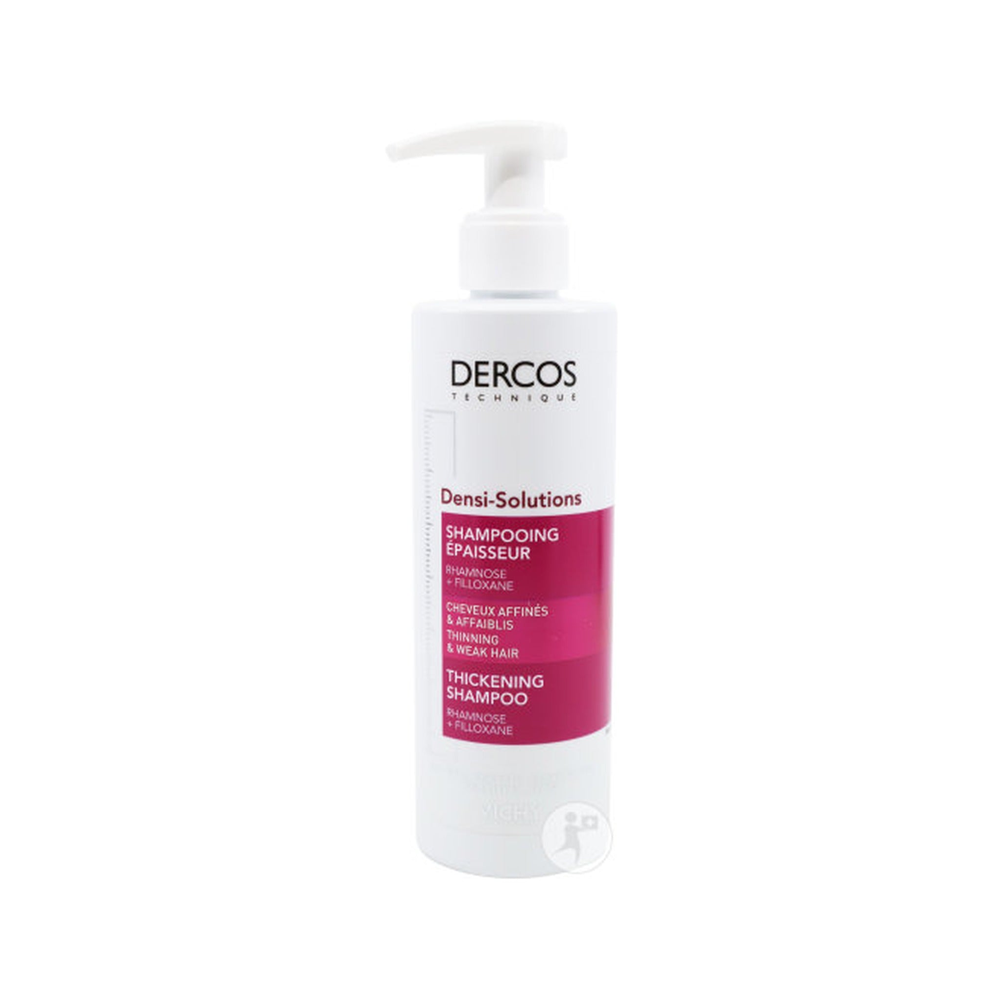 Vichy Dercos Densi-Solutions Shampoing Épaisseur Cheveux Affinés Et Affaiblis Flacon Pompe 250ml