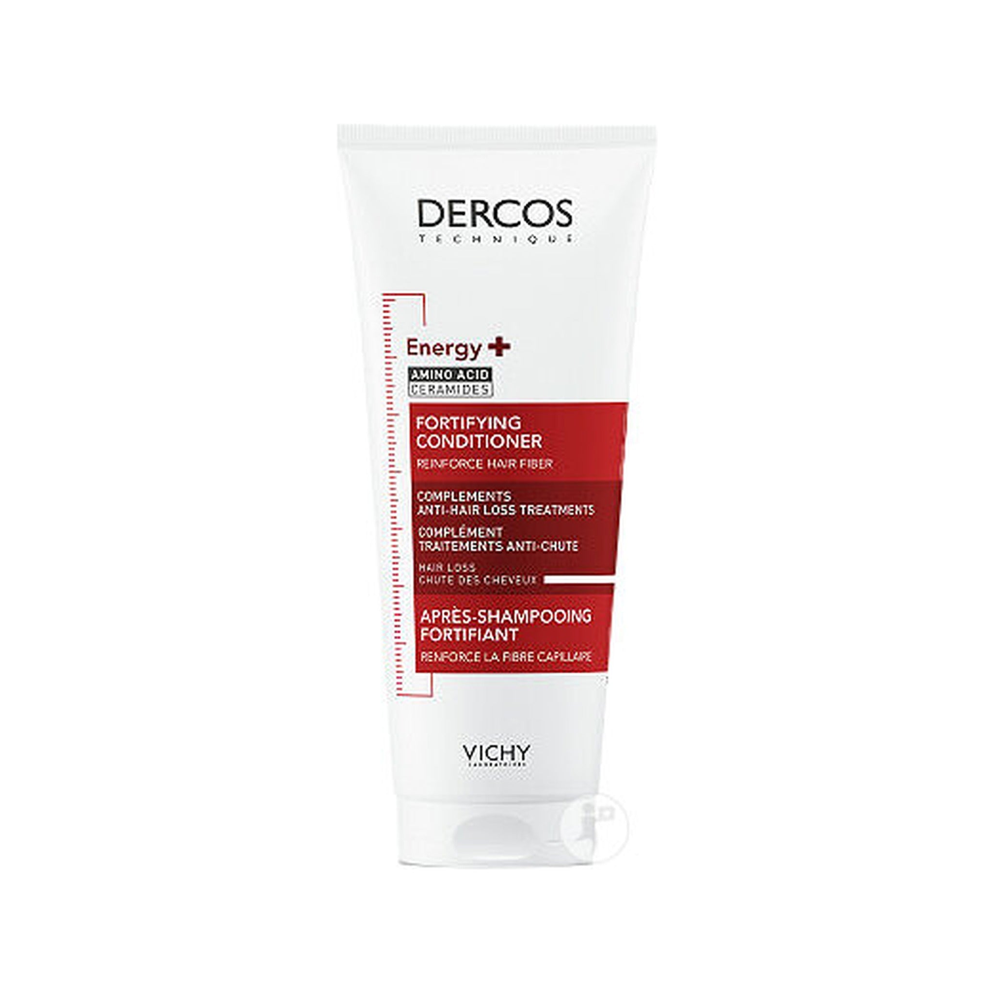 Vichy Dercos Énergisant Après-Shampoing Fortifiant Complément Perte Des Cheveux Toutes Cheveux 200ml