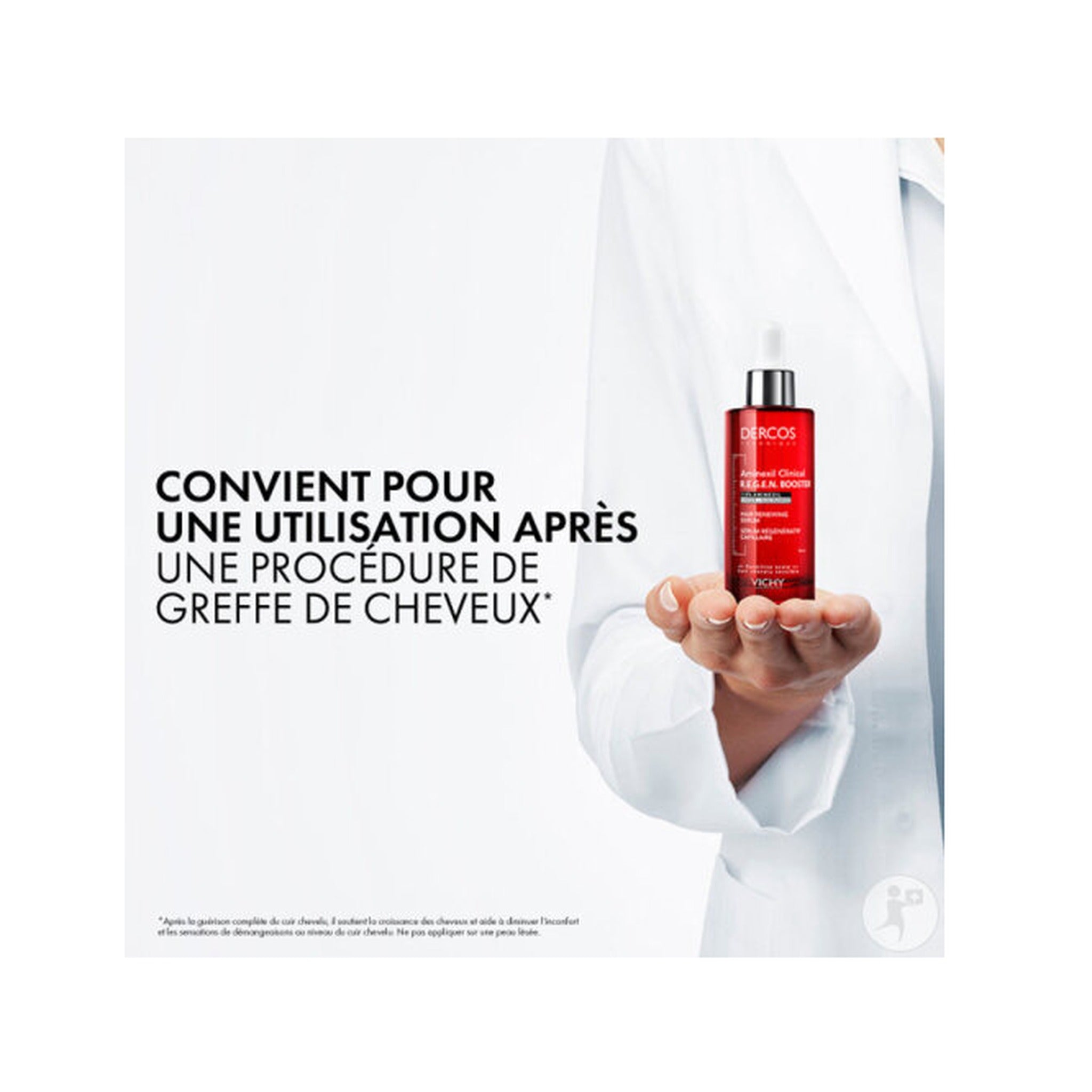 Vichy Dercos Sérum R.E.G.E.N Booster Régénératif Capillaire Flacon 90ml