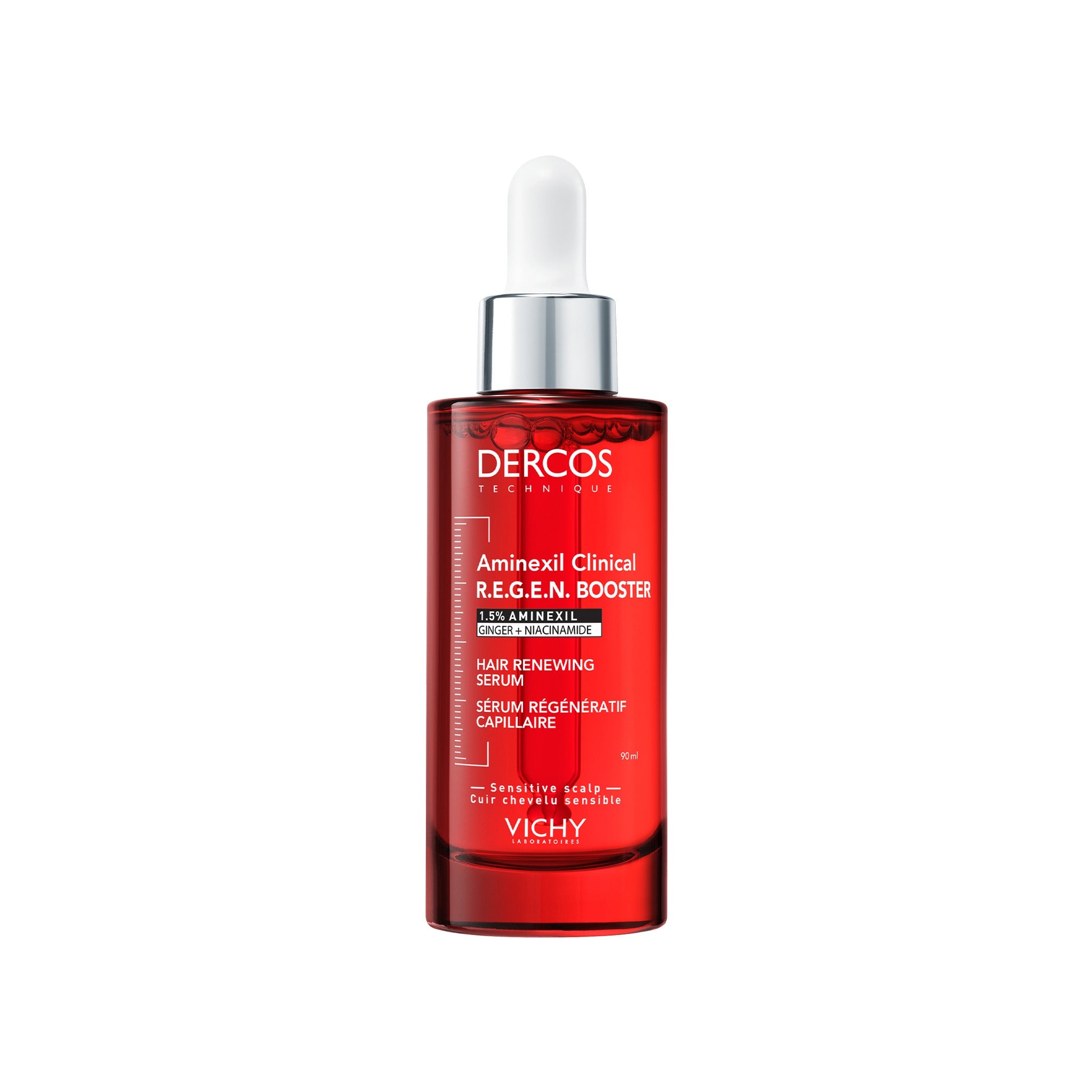 Vichy Dercos Sérum R.E.G.E.N Booster Régénératif Capillaire Flacon 90ml