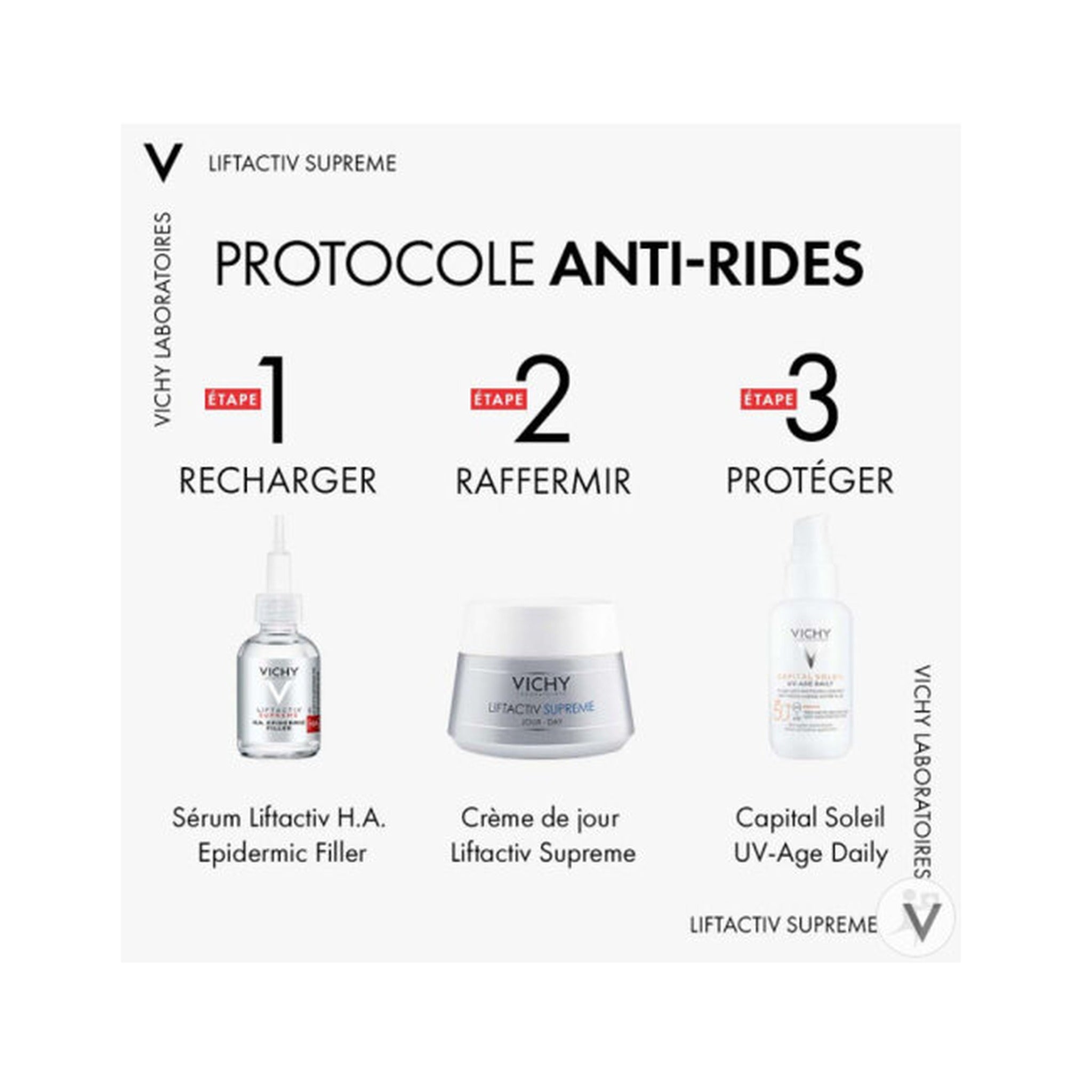 Vichy Liftactiv Supreme H.A. Epidermic Filler Sérum Sans Parfum Flacon 30ml