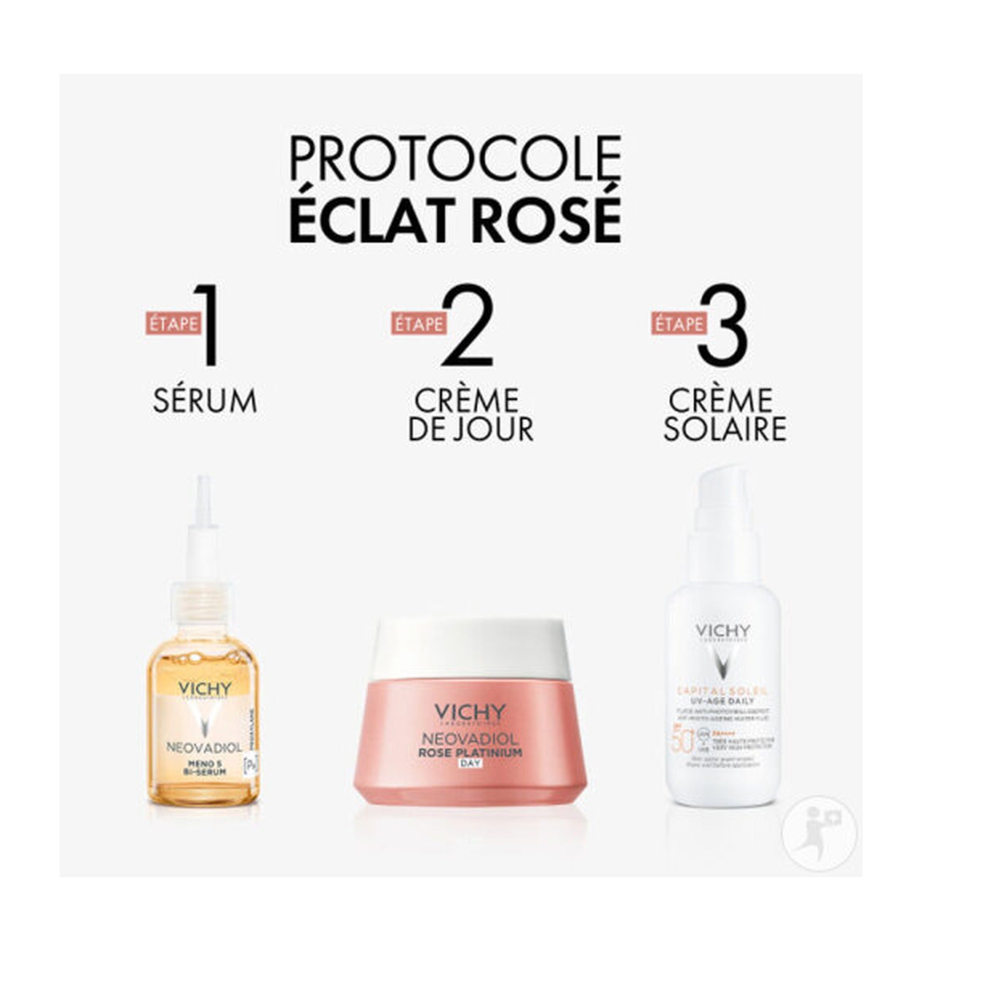 Vichy Neovadiol Rose Platinium Crème De Jour Anti-Relâchement Et Affinement Peaux Matures Pot 50ml